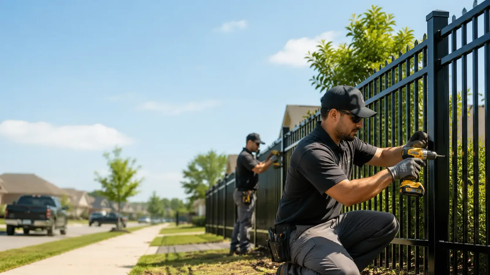 Metal Fence Installation in Shipshewana, IN